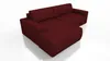Ecksofa TOTI mit Schlaffunktion. Farbe: Rotwein 9. Produktbild-Vorschau 9