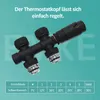 EMKE Heizkörperthermostat Multiblock-Set Anschlussarmatur Produktbild-Vorschau 1