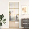vidaXL Drzwi wewnętrzne Slim Golden 76x201,5 cm szkło Podgląd zdjęcia produktu 2