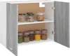 Pensile Grey Sonoma 80x31x60 cm Materiale a base di legno Anteprima dell’immagine prodotto 3