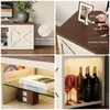 TV-Lowboard Landhausstil 148 cm, Walnuss-Optik, TV-Schrank Produktbild-Vorschau 5