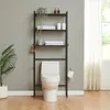 Mensola da bagno "Ljukhobro" con 3 ripiani, portarotolo e Anteprima dell’immagine prodotto 2