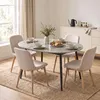 HOMCOM Esstisch Ausziehbar 120-160x80cm Esszimmertisch für Produktbild-Vorschau 9