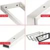 Waschtischkonsole vorne schräg TWK500 500 x 150 mm Produktbild-Vorschau 3