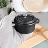 Vilde servírovací hrnec Litinový hrnec s poklicí Litinová Náhled obrázku produktu 5