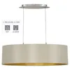 Eglo MASERLO, Nickel, Grau, Gold, Zimmerdecke, E27, 0 W, Produktbild-Vorschau 5