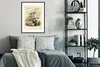 MuchoWow® MuchoWow® Gerahmtes Poster Antiker Vogeldruck Produktbild-Vorschau 2