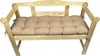 Gartenbankkissen, Beige, 150x40x8, Gartenkissen, Produktbild-Vorschau 2