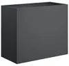 vidaXL Jardinières pour plantes, lot de 2, anthracite, 60 x Voir les images du produit 3