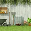 Relaxdays Kompostownik metalowy, dolna kratka i nóżki, wys. Podgląd zdjęcia produktu 2