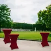 LUMALAND Copritavolo alto Copritavolo - Ø 80-85 cm - Rosso Anteprima dell’immagine prodotto 4