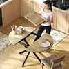 HOMCOM Rozťahovací jedálenský stôl 100/135 x 100 cm, Náhľad obrázku produktu 8