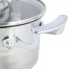 KAMILLE Topf LOPEZ Edelstahl TOPF 2,4 l Induktion Kochtopf Produktbild-Vorschau 4