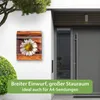 banjado Design Briefkasten Stahl weiß mit Zeitungsfach Produktbild-Vorschau 5
