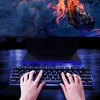 Mechaniczna klawiatura do gier MOTOSPEED CK61 RGB Czerwona Podgląd zdjęcia produktu 3
