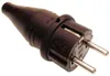 as-Schwabe 60412 as-Schwabe Vollgummi Schuko-Stecker Anteprima dell’immagine prodotto 4