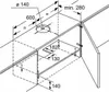 Konvenčný dymovod BOSCH DFT63AC50 60 cm 360 m³/h 68 dB 146W Náhľad obrázku produktu 16