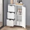 Kúpeľňová skrinka, podlahová skrinka s 3 veľkými zásuvkami Náhľad obrázku produktu 20