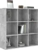 VidaXL 801129, Szary, 9 pół., Drewno, Drewno, 980 mm, 290 Podgląd zdjęcia produktu 3