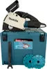 A Makita SG1251J wall chaser and its accessories are displayed on a teal storage case. Podgląd zdjęcia produktu