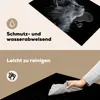 KitchenYeah© Herdabdeckplatte Katze - Licht - Schwarz , Produktbild-Vorschau 2