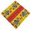 A square-shaped paper napkin with a clown theme, laid out diagonally. Anteprima dell’immagine prodotto