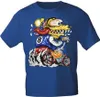 T-Shirt mit Print Ratte Motorradfahrer Racing 15702 Gr. Produktbild-Vorschau 1