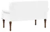vidaXL Zweisitzer mit Knopfheftung Weiß 120 x 65 x 77 cm Produktbild-Vorschau 4