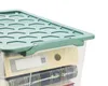 Rotho 1008105092, Aufbewahrungsbox, Grün, Transparent, Produktbild-Vorschau 3