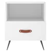 vidaXL Nachttische 2 Stk. Weiß 40x35x47,5 cm Holzwerkstoff Produktbild-Vorschau 7