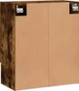vidaXL Armadio a muro in rovere fumé 60x31x70 cm Materiale Anteprima dell’immagine prodotto 9