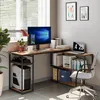 Mondeer Eckschreibtisch drehbarer Computertisch 135,5 x 110 Produktbild-Vorschau 7