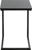 HAKU Beistelltisch schwarz - MDF, Metall, B/H/T: 33x60x35 Produktbild-Vorschau 3