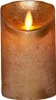 Anna's Collection Stumpfe Led-Kerze - gold - H12,5 x T7,5 Produktbild-Vorschau 14