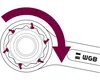 Ringmaulschlüssel WGB, Ringseite gekröpft, 22 mm Produktbild-Vorschau 2