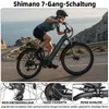 E-Bike Cityrad 28x2,4 Zoll, 110km, 70 Nm Hinterradmotor, Produktbild-Vorschau 6