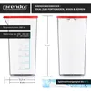 Arendo Messbecher mit Deckel, 600ml, 20 Unzen, Produktbild-Vorschau 2