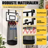 Wäschekorb Basketball, 2-in-1 Basketballkorb & Wäschesack, Produktbild-Vorschau 4