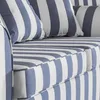 home24 2-Sitzer Sofa - Webstoff - Gestreift Produktbild-Vorschau 7