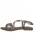 Tamaris Sandalette Damen Riemchensandalette in Gold, Größe Produktbild-Vorschau 6