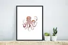 MuchoWow® MuchoWow® Gerahmtes Poster Oktopus - Meer - Produktbild-Vorschau 5