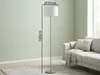 Design vloerlamp Series 4611 mat chroom met witte lampenkap Productafbeelding-voorbeeld 11