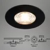 BRILONER KULANA MINI LED Einbaustrahler Bad, 3er Set, IP44 Produktbild-Vorschau 5