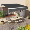 Tenda da sole con braccio articolato 350x300 cm Grigio Anteprima dell’immagine prodotto 5