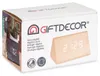 Digitale Desktop-Uhr Braun PVC Holz MDF (11,7 x 7,5 x 8 cm) Produktbild-Vorschau 6
