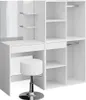 Kaptafel Vicco Isabelle Wit 140 cm met spiegel, kruk en 2 Productafbeelding-voorbeeld 1