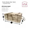UNUS Holzkisten geflammt Aufbewahrungsbox aus Holz mit Produktbild-Vorschau 5