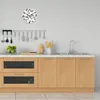 Wanduhr aus Glas Rund fi 30 Graue Dreiecke Quarz Deko Produktbild-Vorschau 3