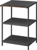 Yamazaki Küchenregal schwarz stehend Metall Standregal 3 Produktbild-Vorschau 3