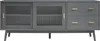 Fernsehschrank 'Susa' 2 Schiebetüren mit Glasfront 160 x 40 Produktbild-Vorschau 5